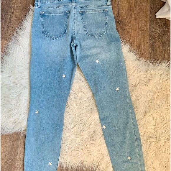 Gap Denim Legging Jeans With Embroidered Stars - Picture 5 of 10